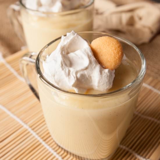 Homemade Vanilla Pudding