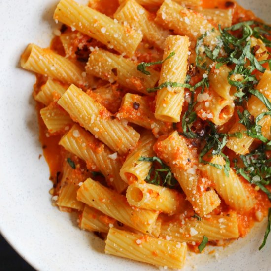 Roasted Red Pepper Pasta Sauce