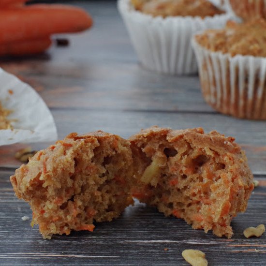 Healthy Carrot Muffin Recipe