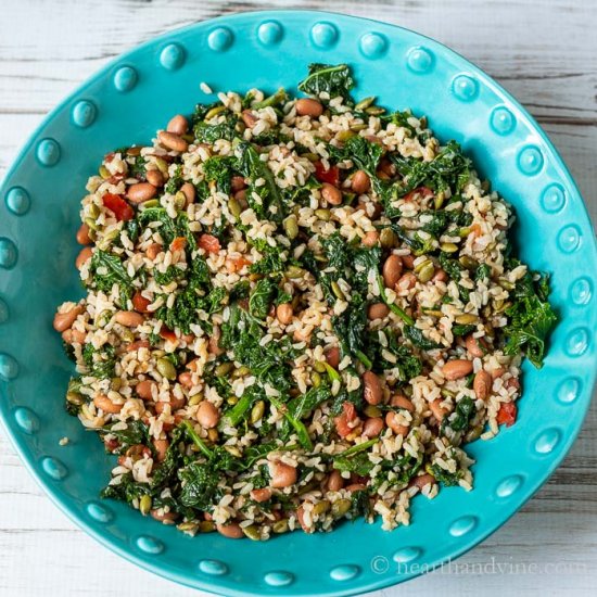 Easy and Healthy Greens and Grains