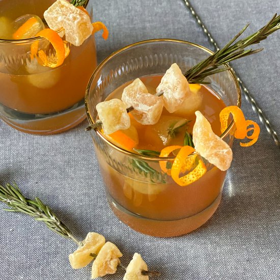 Mulled Apple Cider Mocktail