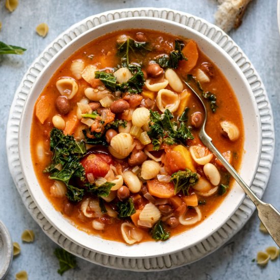 Vegan Minestrone Soup