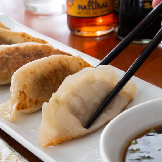 Pork and Cabbage Gyoza (Japanese Du