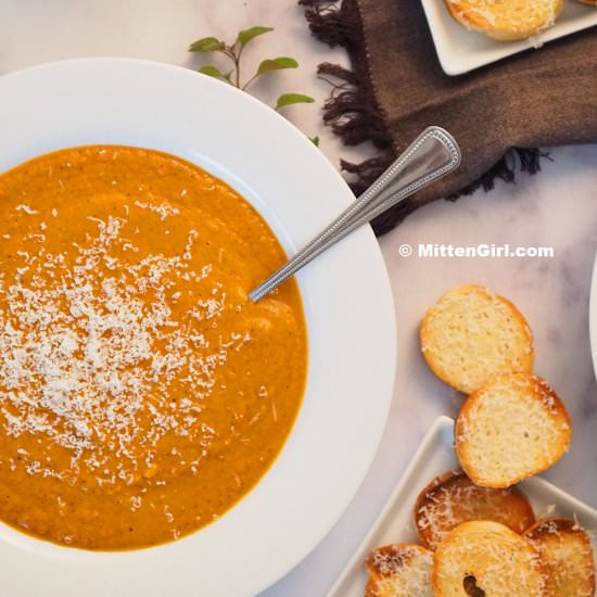 Creamy Roasted Tomato Soup