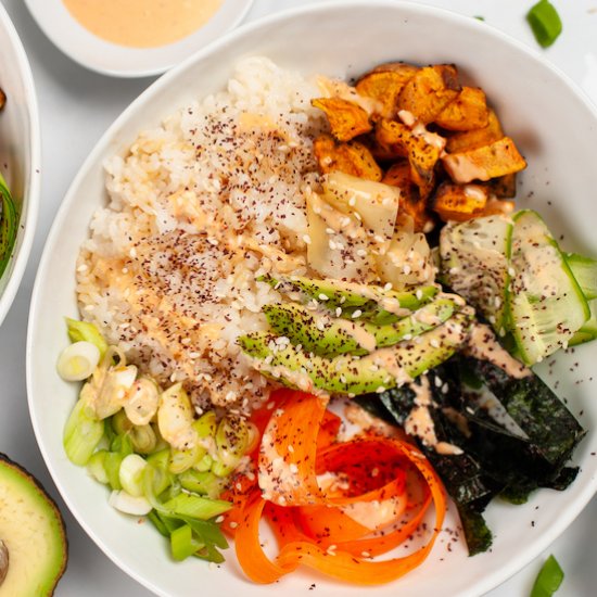 Vegan Sushi Bowl