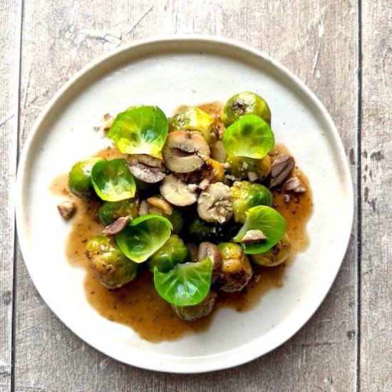 Braised Brussel Sprouts