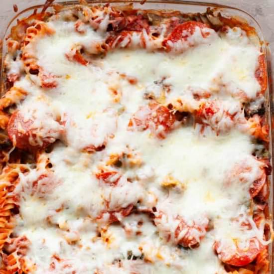 Easy Pizza Casserole Recipe