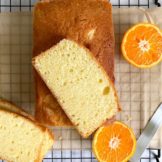 Orange Pound Cake