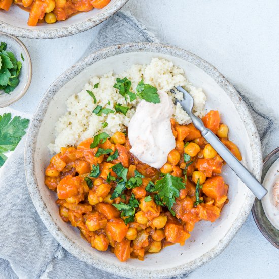 Vegetarian Chickpea Tagine