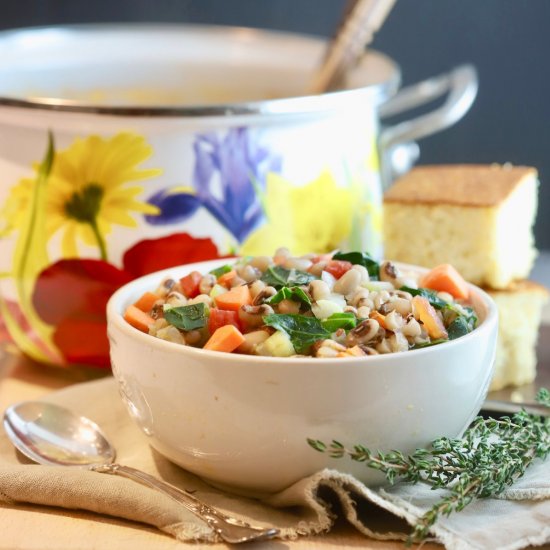 Southern Black-Eyed Pea Soup