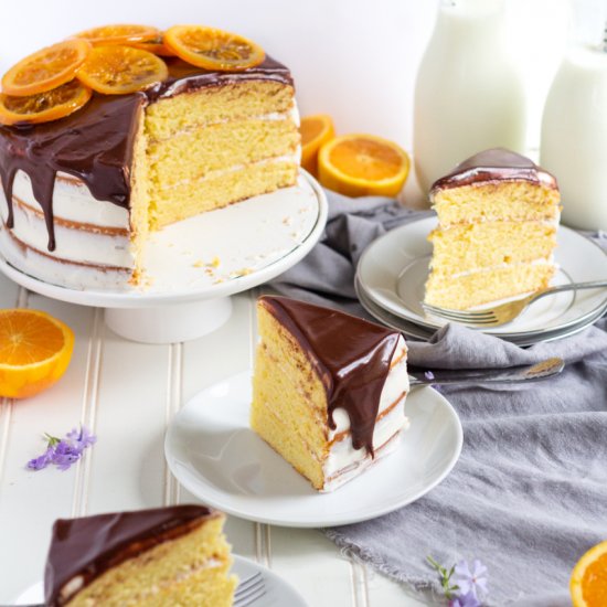 Orange Layer Cake