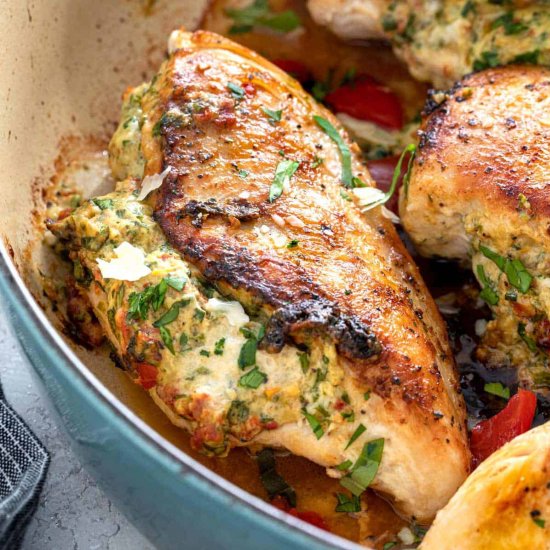 Stuffed Tuscan Chicken