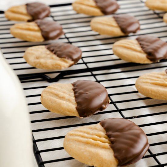 Heart Peanut Butter Cookies