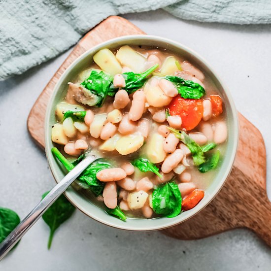 Vegan White Bean Soup