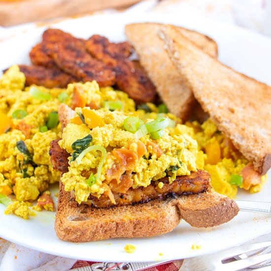 Vegan Tofu Scramble