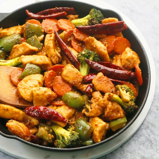 Spicy Hunan Chicken