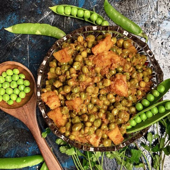 Aloo matar ki sabzi