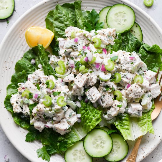 Super Easy Whole30 Chicken Salad