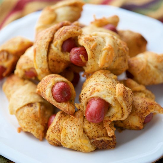 Chili Cheese Pigs in a Blanket