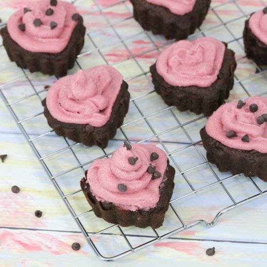 Vegan Valentine’s Cupcakes