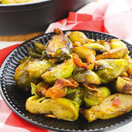 Maple Bacon Brussel Sprouts