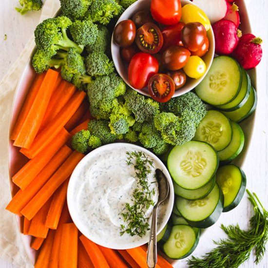 Greek yogurt dill dip