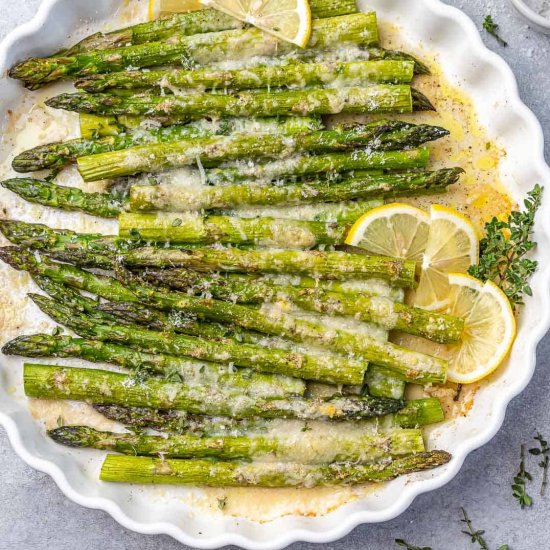 PARMESAN OVEN-BAKED ASPARAGUS