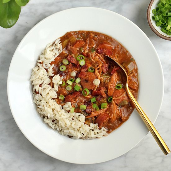 Chicken Gumbo with Andouille