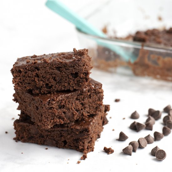 Double Chocolate Vegan Brownies