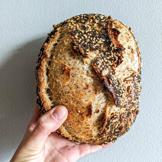 SMALL BATCH SEEDED SOURDOUGH