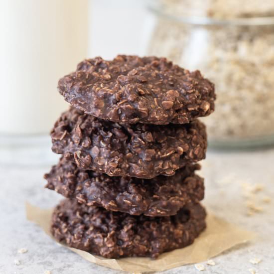 No-Bake Chocolate Oatmeal Cookies