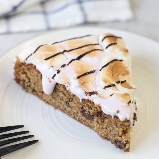 S’mores Cookie Pie