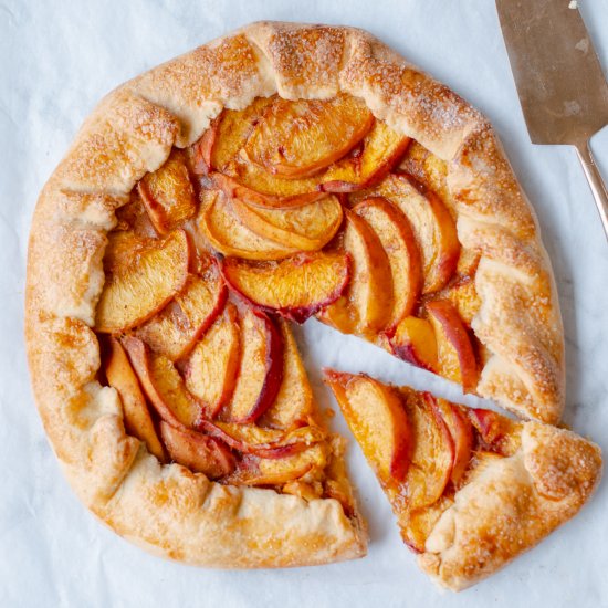 Thermomix Peach Galette