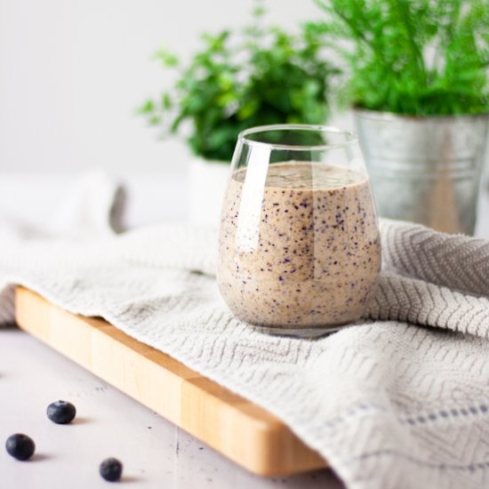 Blueberry Tahini Smoothie