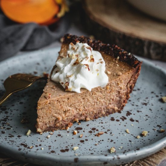 Healthy Persimmon Pie