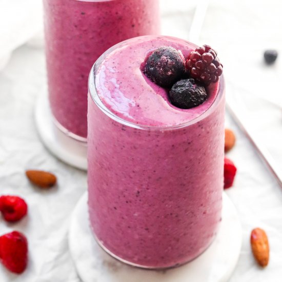 Simple Mixed Berry Smoothie