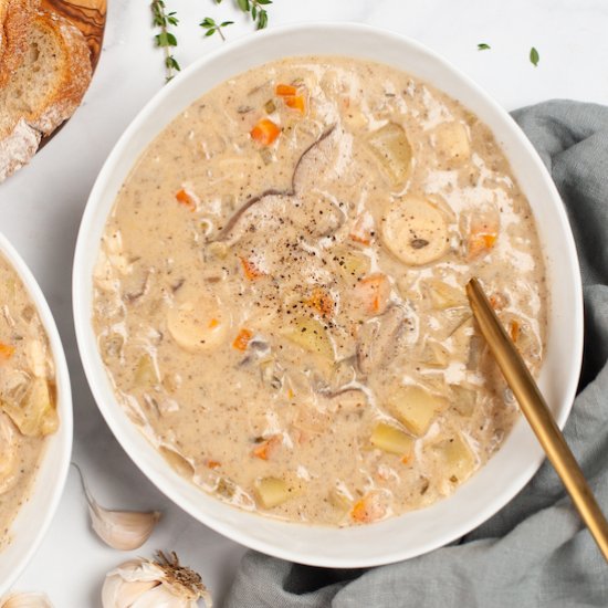 Vegan Clam Chowder