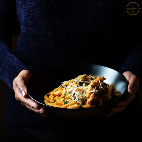 Cajun Spiced Spinach Pasta