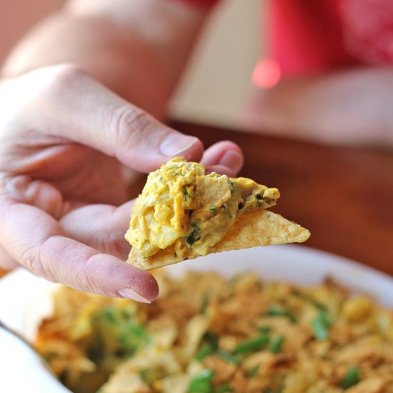 Vegan spinach artichoke dip