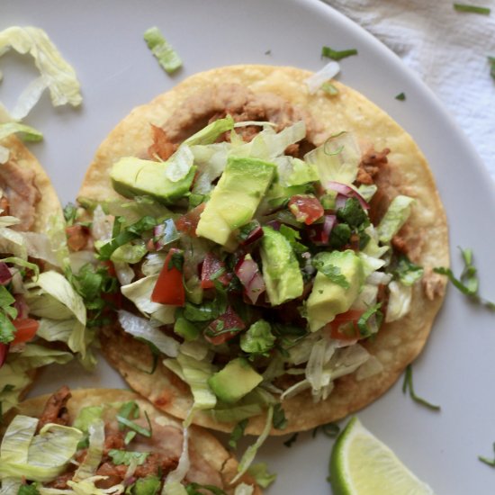 Beef Tostadas