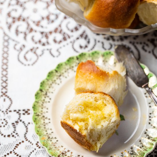 Bread Machine Dinner Rolls