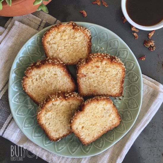 Tahini Loaf Cake