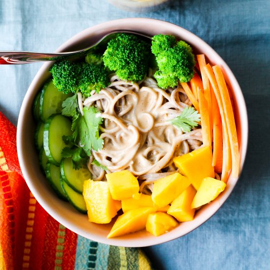 Vegan Peanut Butter Noodles