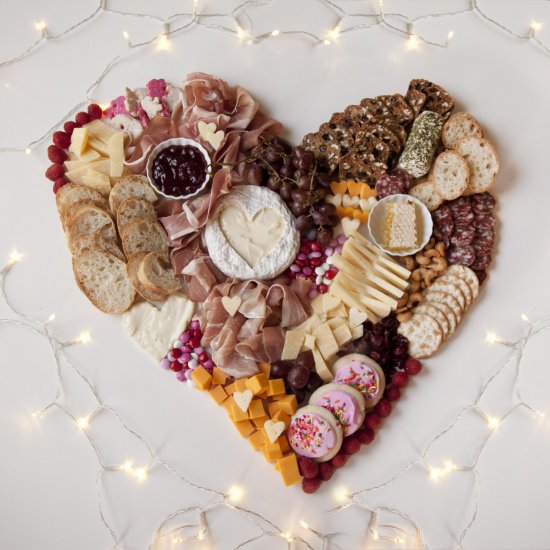 Valentine’s Cheeseboard