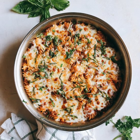 Gluten Free Skillet Lasagna