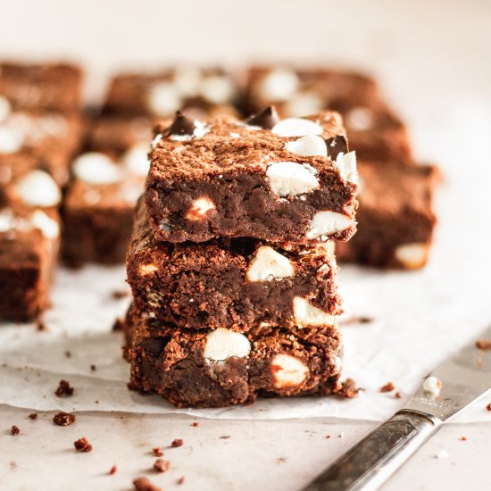 Triple Chocolate Brownies