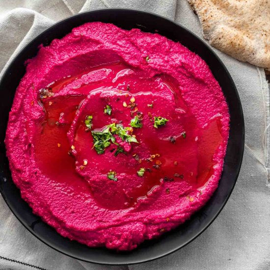 Pink Hummus