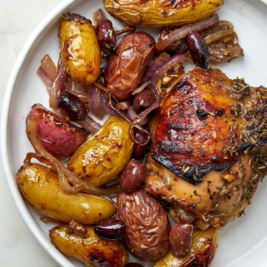 One Pan Balsamic Chicken