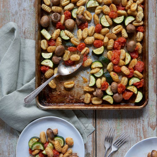 Sheet Pan Gnocchi & Vegetables