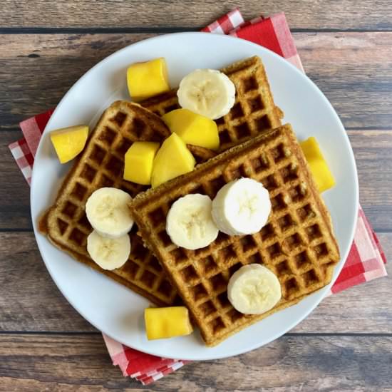 Oat & Whole Wheat Waffles